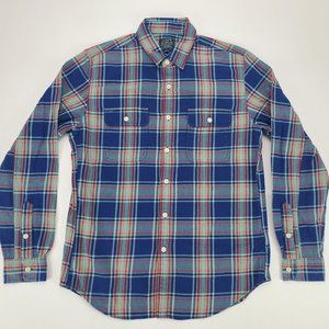 J Crew Sporting Goods L/S Flannel Plaid Shirt